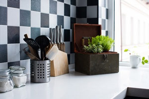 clean surfaces for gluten free kitchens