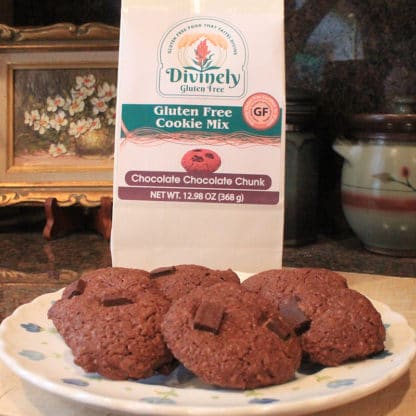 Gluten Free Chocolate Chocolate Chunk Cookies Baking Mix - Image 2