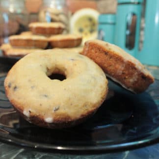 glazed blueberry donuts gluten free