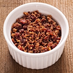 gluten free crumbled bacon bits