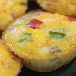 gluten free mini quiche - dairy free