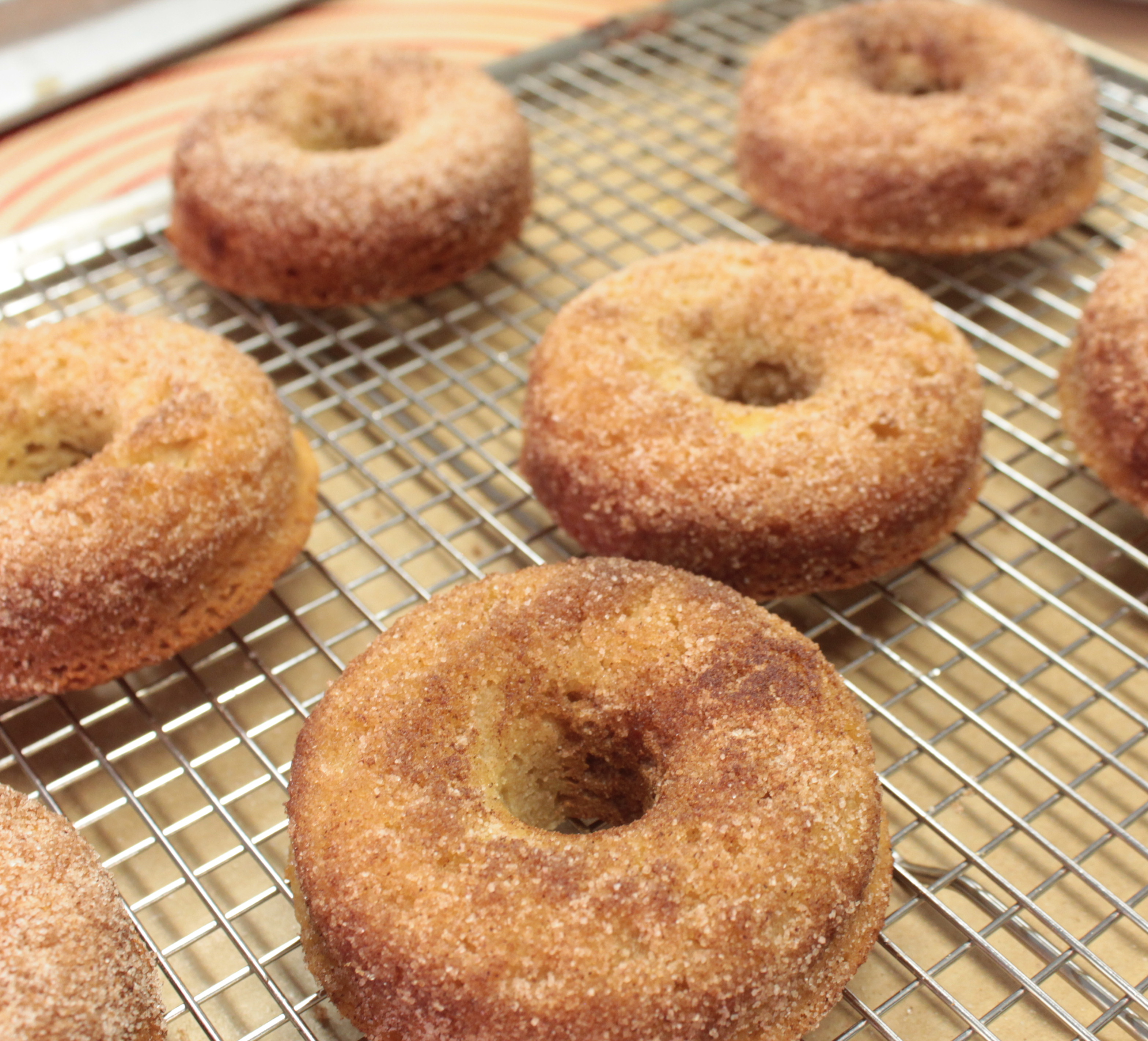 delicious gluten free cinnamon sugar donuts