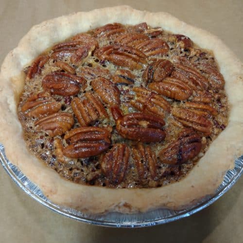 delicious gluten free pecan pie