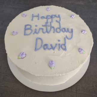 double layer gluten free spice cake