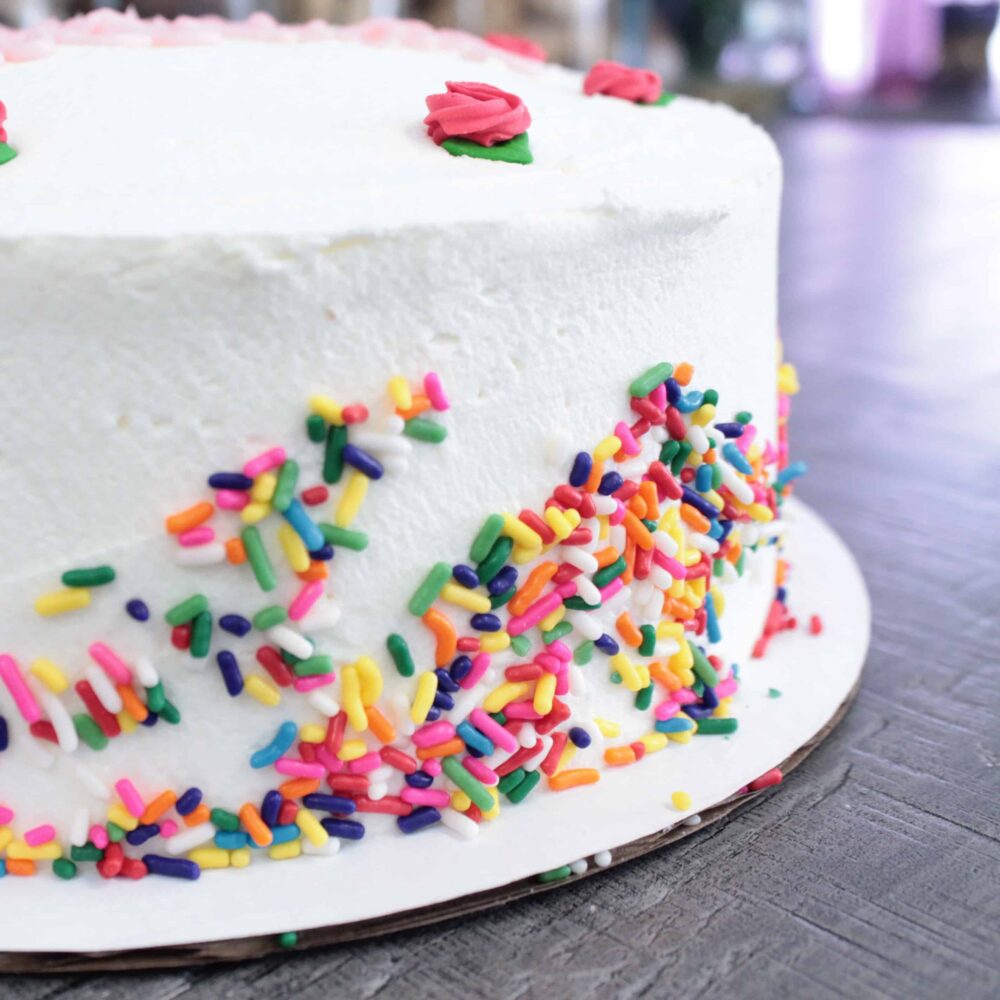 New Gluten Free Confetti Cake