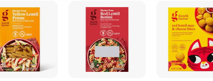 lentil pasta - eating gluten free