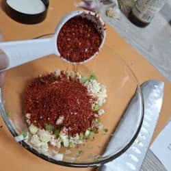 Red Pepper for gluten free spicy pickles