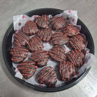 valentines brownie platter - gluten free