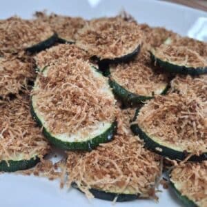 crispy gluten free zucchini slices