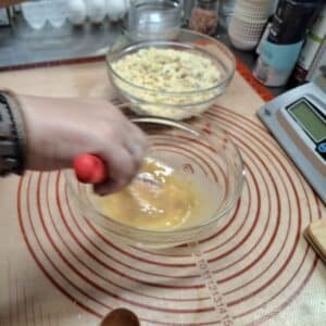 sugar added to gluten free almond scones